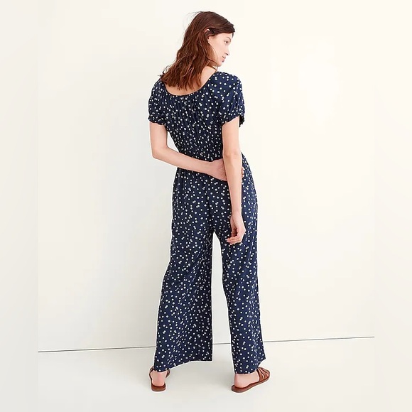 Madewell Pants - NWT Madewell Sophia Jumpsuit in Bandana Flower Medium - Blue